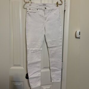 Hudson Jeans Women's Crisp White Skinny Jeans
